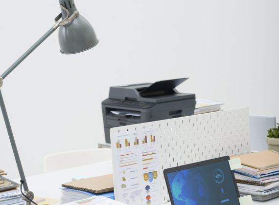 office-desk-arrangement-with-laptop